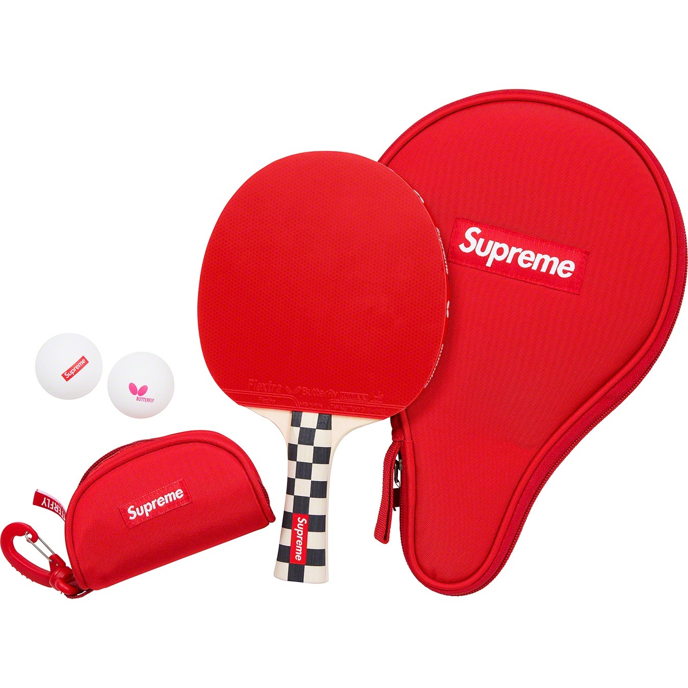 Supreme®/Butterfly Table Tennis Racket Set view 3